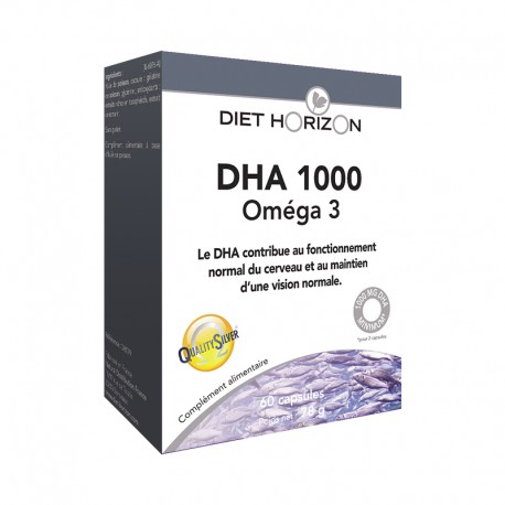 DHA 1000 - 60 Capsules - Diet Horizon