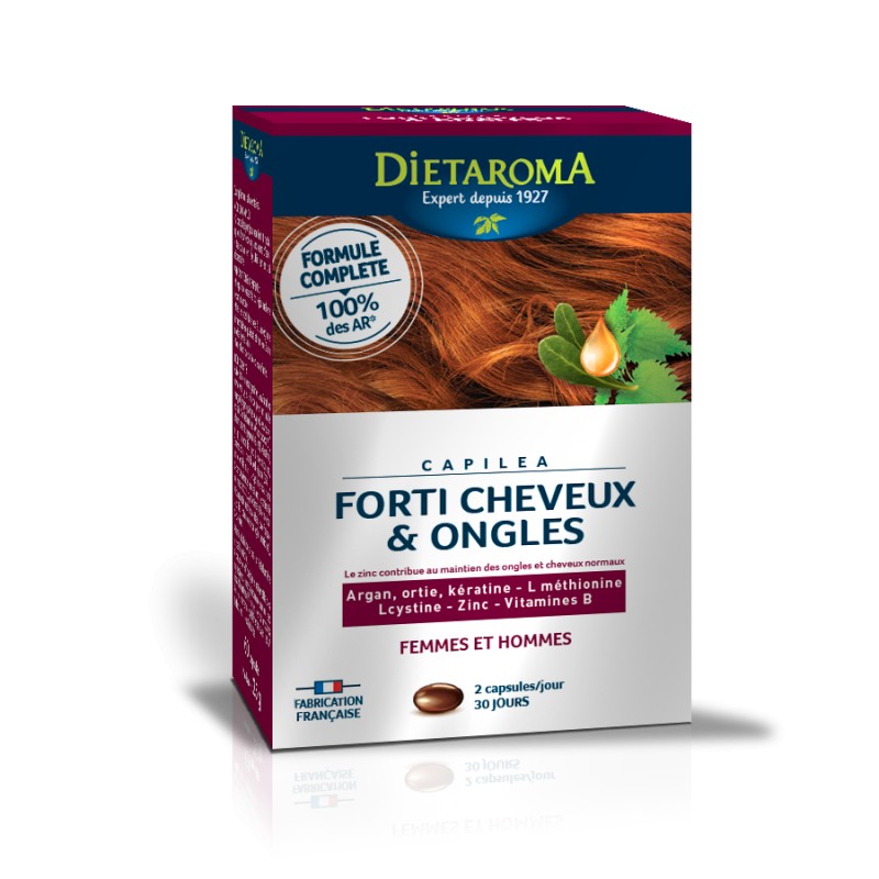 Capilea forti cheveux et ongles - 60 comprimés - dietaroma