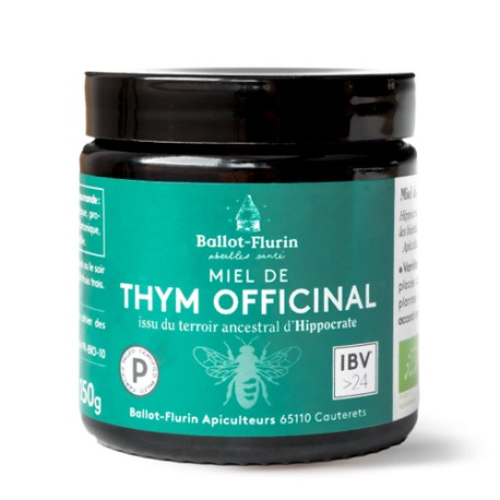 Miel Thym Officinal D’hyppocrate - 150g - Ballot Flurin