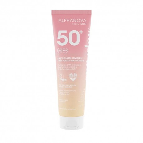 Lait Solaire Invisible Très Haute Protection SPF50+ - 150ml - Alphanova