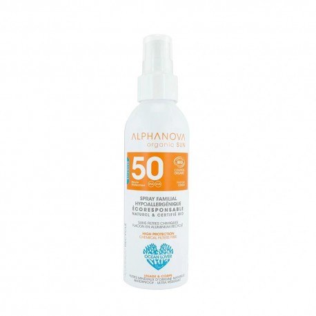 Spray Solaire Familial Bio SPF50 - 150ml - Alphanova