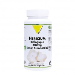 Héricium Bio 400mg Standardisé - 60 Gélules - Vit'All+