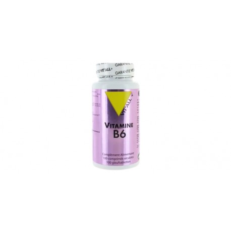 Vitamine B6 - 100 Comprimés - Vit'all+