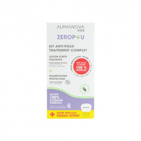 Zéropou Kit Anti-Poux Complet - Alphanova