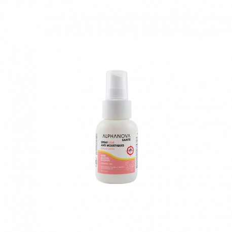 Spray Bébé Anti-moustiques Spécial Textile - 50ml - Alphanova