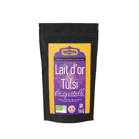 Mélange Lait D'or Tulsi - 100g - Ecoidées