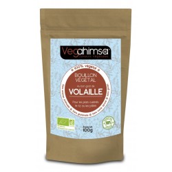 Bouillon Végétal Saveur Volaille Vegahimsa - 100g - Ecoidées