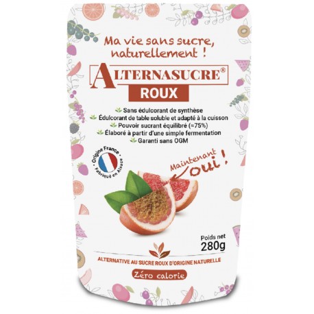 Alternasucre® Roux - 280g - Écoidées