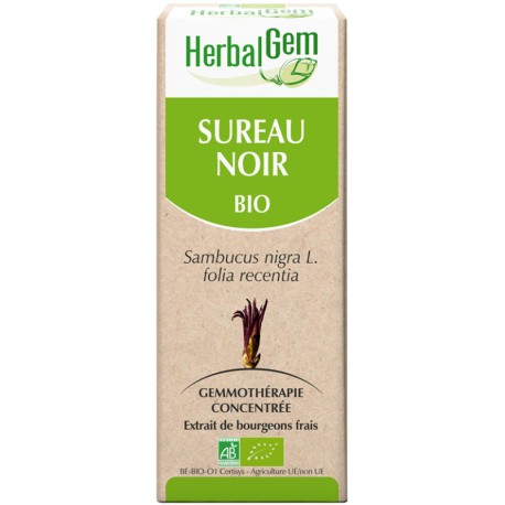 Bourgeon de Sureau Noir Bio - 50ml - Herbalgem