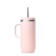 Cold Cup Isotherme avec Anse Pastel Rose - 600ml - Qwetch