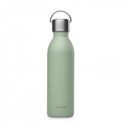 Bouteille Isotherme Active Matt Vert Tilleul - 600ml - Qwetch