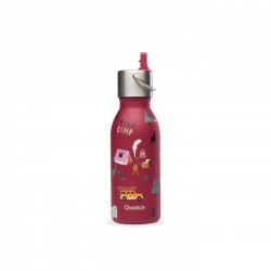 Bouteille Isotherme Kids Yosemite Grenat - 350ml - Qwetch