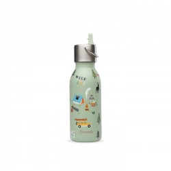 Bouteille Isotherme Kids Yosemite Vert Tilleul - 350ml - Qwetch