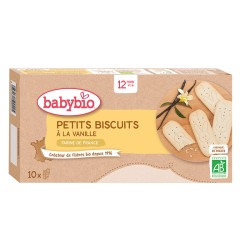 Petits Biscuits à la Vanille - 10x2 Biscuits - Babybio