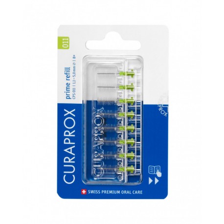 Recharge Brossettes Interdentaires Prime T11 - 8 Pièces - Curaprox