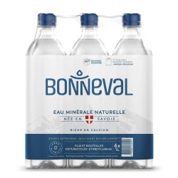 Pack d’Eau Minérale Plate - 6x1 Litre - Bonneval