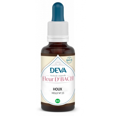 Fleur de Bach Houx Holly - 30ml - Deva