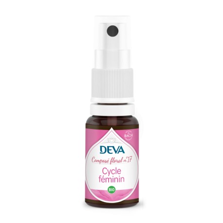 Composé Floral Bach Spray Cycle Féminin - 15ml - Deva