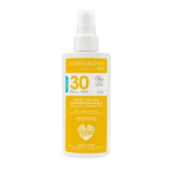 Spray Solaire Bio Haute Protection SPF30 Adultes - 125g - Alphanova