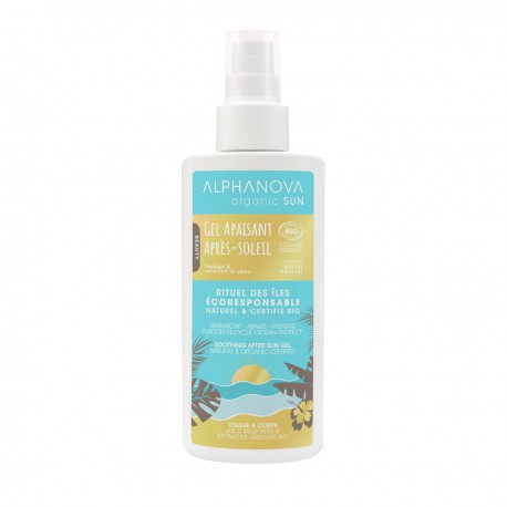 Gel Apaisant Rafraîchissant Après Soleil Bio - 125g - Alphanova