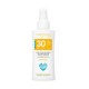 Spray Solaire Bio Hypoallergénique SPF30 Format Voyage - 90g - Alphanova