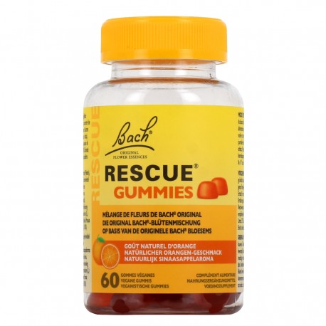 Rescue® Fleurs de Bach Orange - 60 Gummies - Laboratoire Famadem