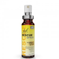 Rescue® Fleurs de Bach Sans Alcool - Spray 20ml - Laboratoire Famadem