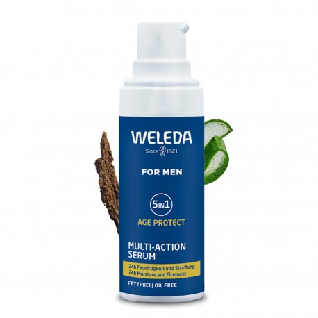 Sérum Multiaction 5en1 Homme Anti-âge - 30ml - Weleda