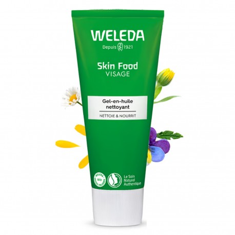 Skin Food Gel-en-huile Nettoyant - 75ml - Weleda