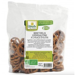 Bretzels d'Épeautre Bio - 150g - Moulin des Moines