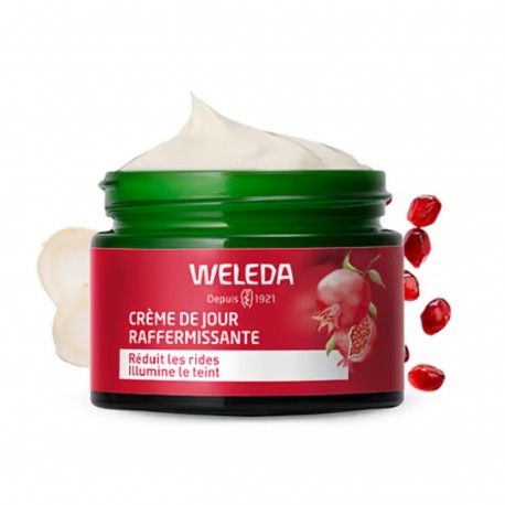 Crème de Jour Raffermissante Grenade & Peptides de Maca - 40ml - Weleda