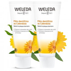 Duo Pâte dentifrice au Calendula - 2x75ml - Weleda