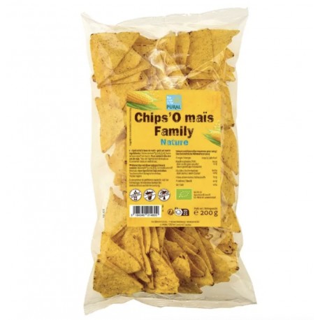 Chips Maïs Nature – 200g – Pural