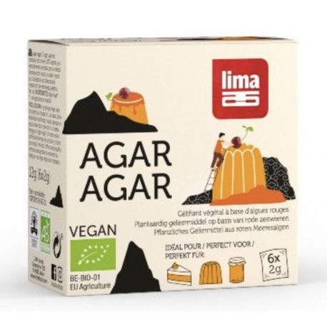 Agar Agar en dosettes - 6x2g – Lima