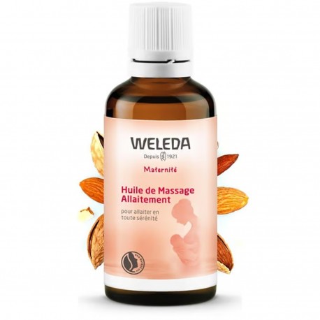 Huile de Massage Allaitement - 50ml - Weleda