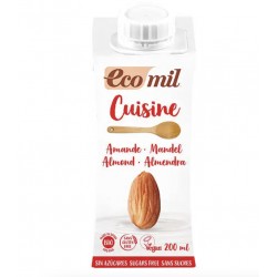 Cuisine Amande Sans Sucres - 200 ml - Ecomil