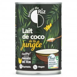 Lait de Coco Jungle - 40 cl - Autour Du Riz