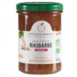 Confiture Rhubarbe Extra - 260g - Coteaux Nantais