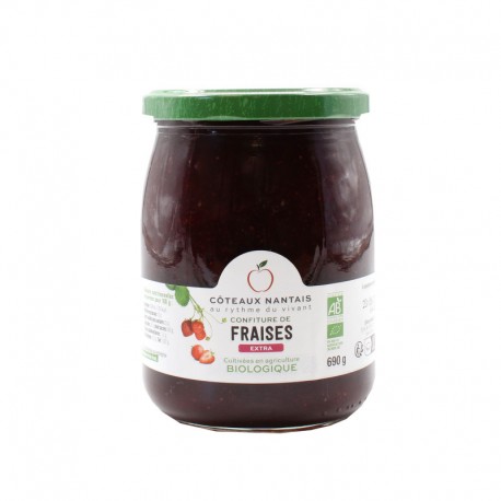 Confiture Fraise Extra - 690g - Coteaux Nantais