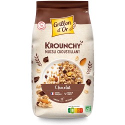 Krounchy Familial Chocolat - 1kg - Grillon d'Or