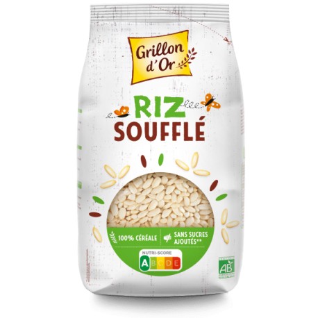 Riz Complet Soufflé - 200g - Grillon d'Or