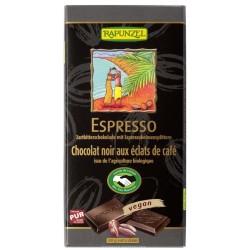 Chocolat Noir Espresso – 80g – Rapunzel