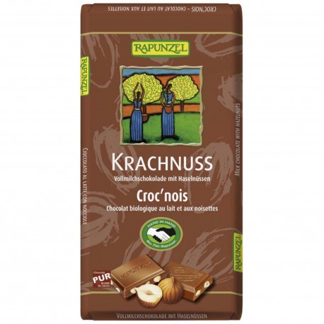 Chocolat au Lait et Noisettes Entières - 100g – Rapunzel